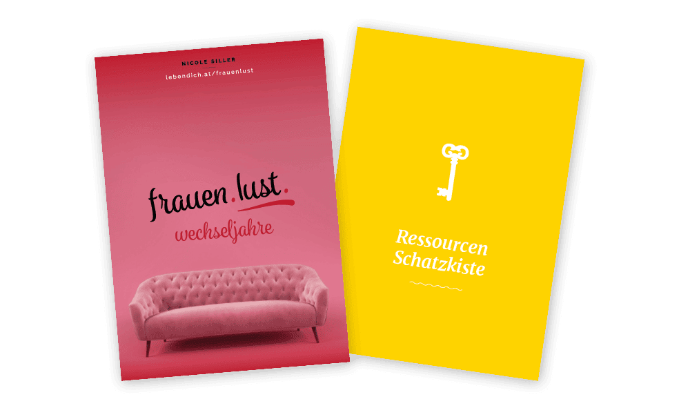 Frauenlust Wechseljahre - Cover Workbook und Ressourcen Schatzkiste